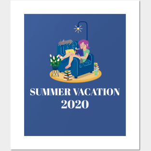 Coronavirus Summer Vacation 2020 Posters and Art